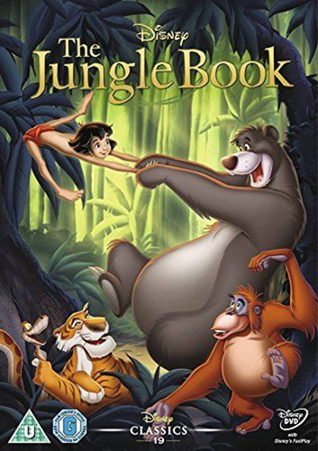 The jungle book - book, dvd